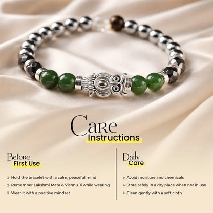 Akshaya Silver Bracelet