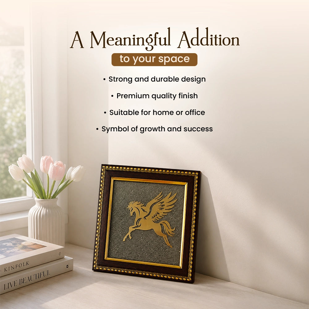Flying Horse Pyrite Frame