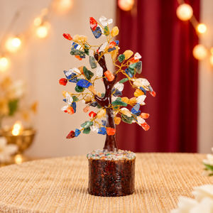 7 Chakra Gemstone Crystal Tree