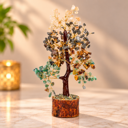 Multi Gemstone Crystal Tree