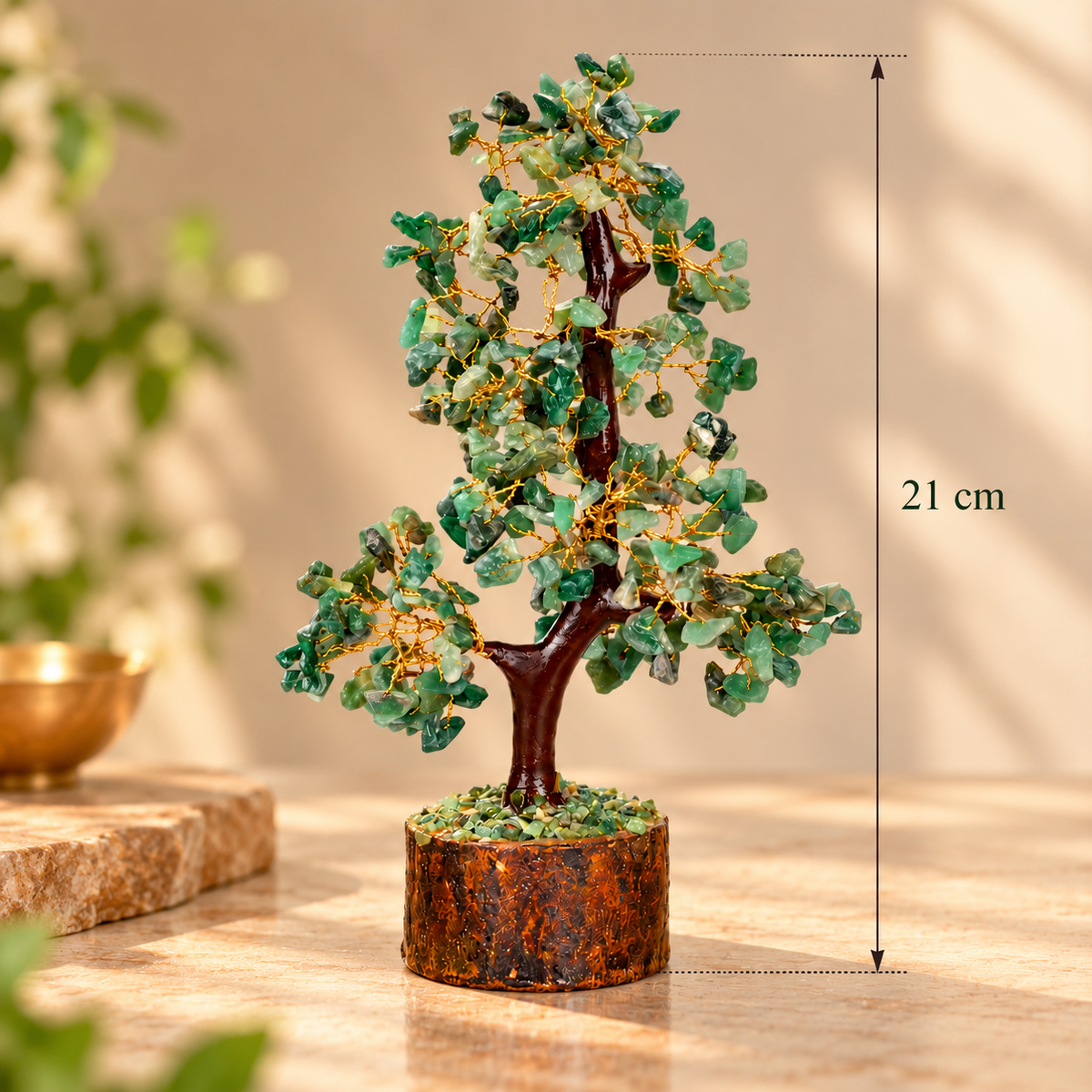 Green Aventurine Crystal Tree