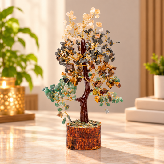 Multi Gemstone Crystal Tree