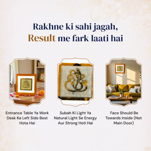 
                    
                      Ganesha Ji on Raw Pyrite Frame - Gemsinvite
                    
                  