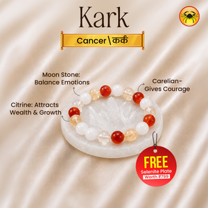 Cancer (Kark Rashi) Maha Dhanyog Bracelet