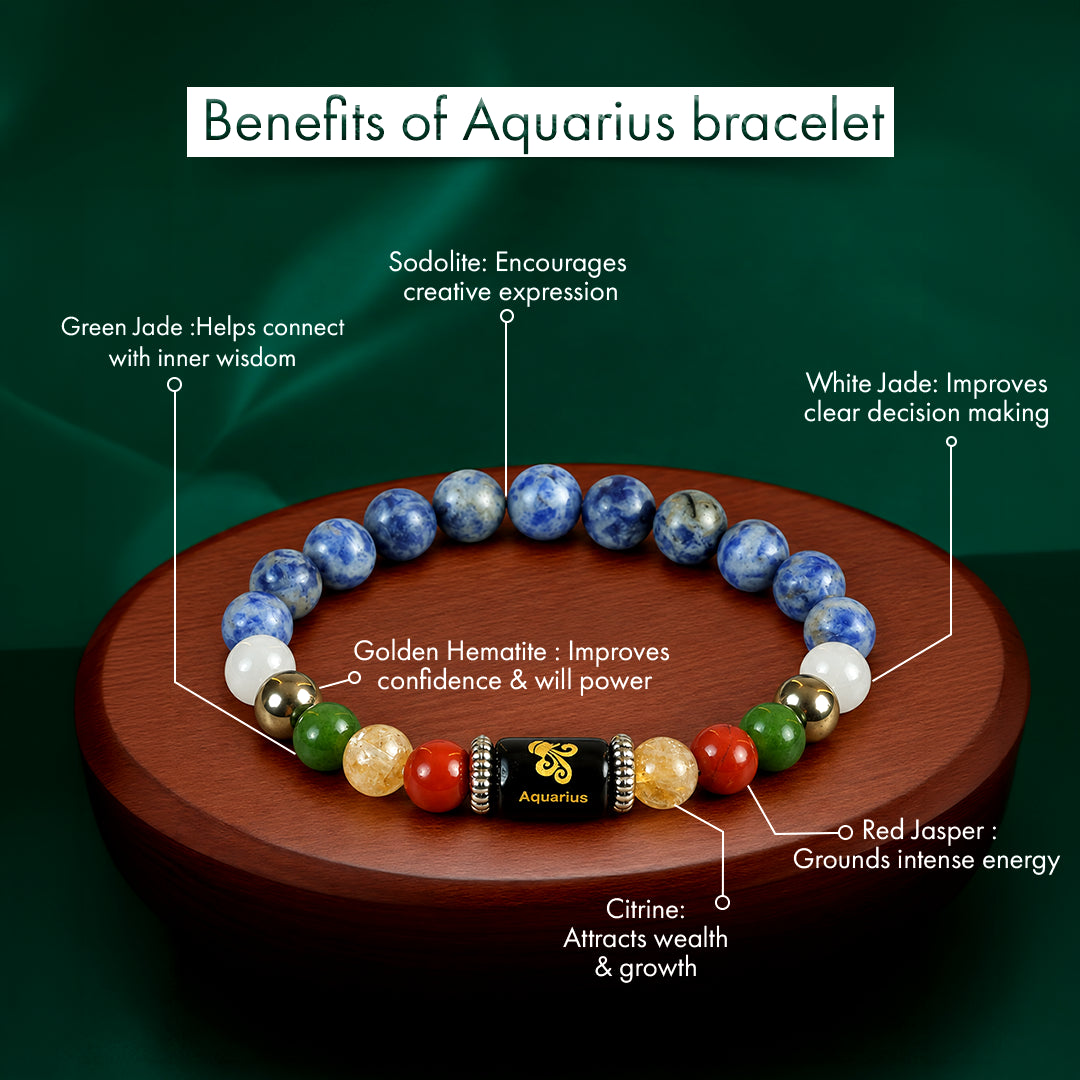 Kumbh Rashi (Aquarius) Raj Yog Bracelet