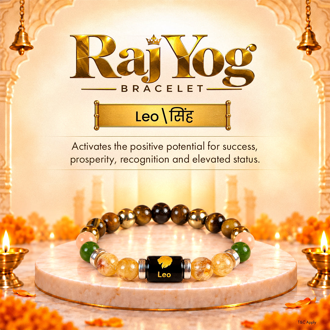 Singh Rashi (Leo) Raj Yog Bracelet