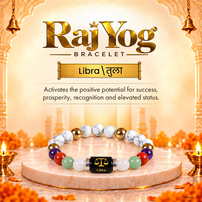 Tula Rashi (Libra) Raj Yog Bracelet