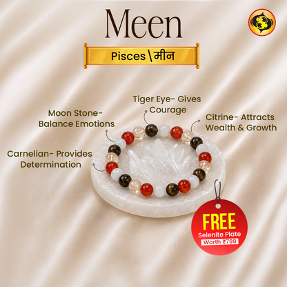 Pisces (Meen Rashi) Maha Dhanyog Bracelet