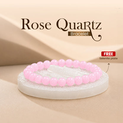 Rose Quartz Bracelet for Love Attraction