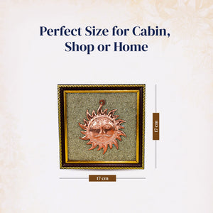 
                    
                      Surya Dev Brass on Raw Pyrite Frame - Gemsinvite
                    
                  
