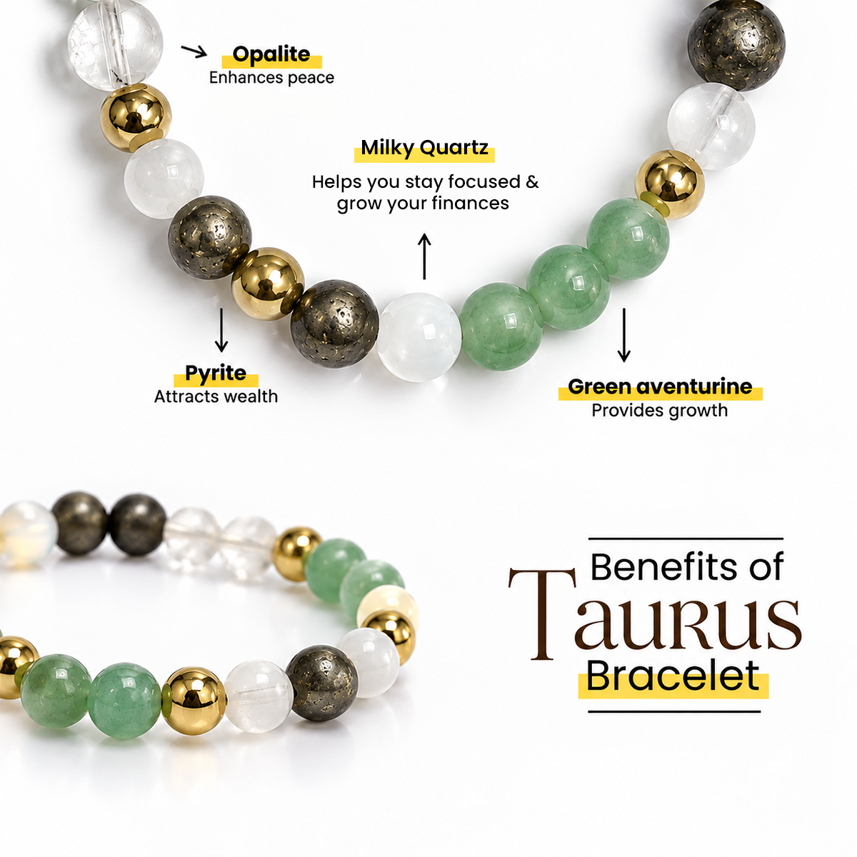 Taurus (Vrishabh Rashi) Maha Dhanyog Bracelet