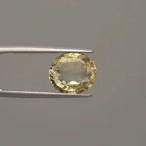 Natural Yellow Sapphire - 5.56ct